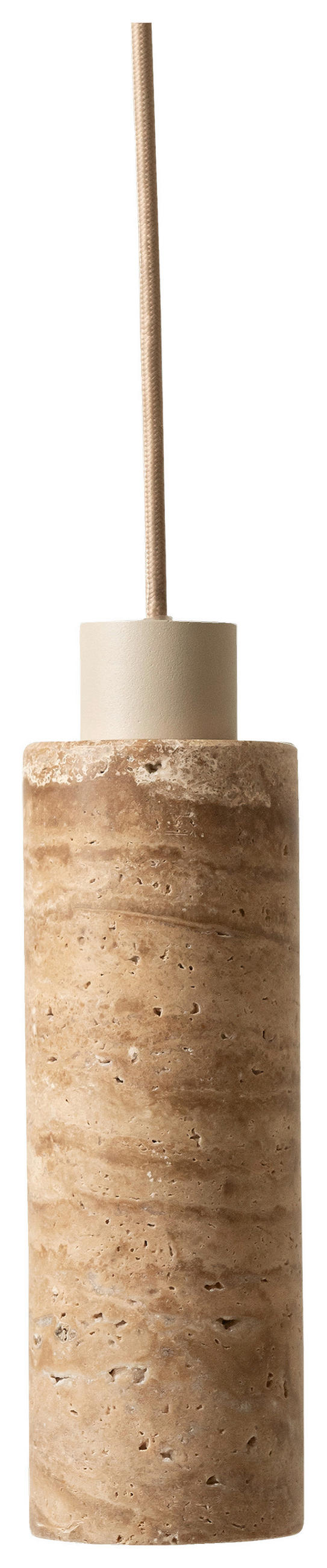 HÄNGELEUCHTE It's about RoMi 12/276 cm   - Sandfarben, Design, Stein/Metall (12/276cm) - It's about Romi