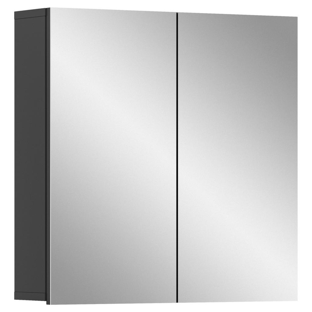 Spiegelschrank Soft 2-Türig B: 60 cm