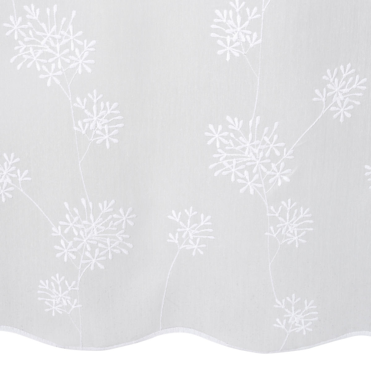 FERTIGVORHANG transparent  - Weiss, Konventionell, Textil (135/245cm) - Esposa