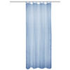 SCHLAUFENVORHANG transparent  - Blau, Basics, Textil (135/245cm)