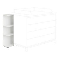 BABYUNTERSTELLREGAL Wickelkommoden-Unterstellregal Weiß  - Weiß, Basics, Holzwerkstoff (45,0/92,4/21,3cm) - Paidi