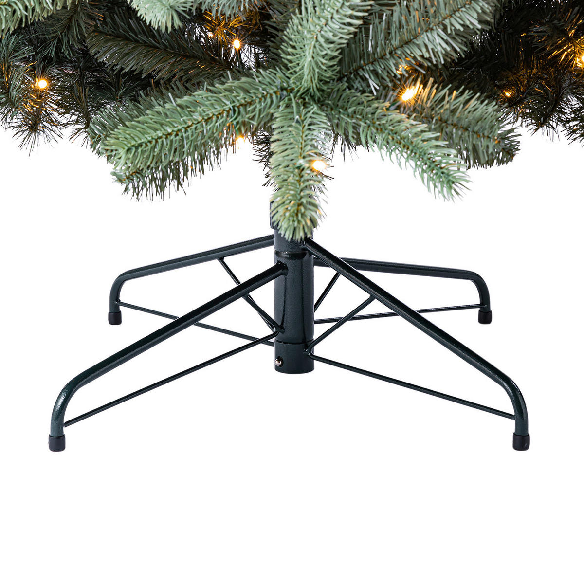 WEIHNACHTSBAUM 210 cm  - Waldgrün, Basics, Kunststoff/Metall (150/210cm)