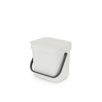 ABFALLEIMER SORT & GO 3 L  - Grau, Basics, Kunststoff (18.8/18.1/13.9cm) - Brabantia