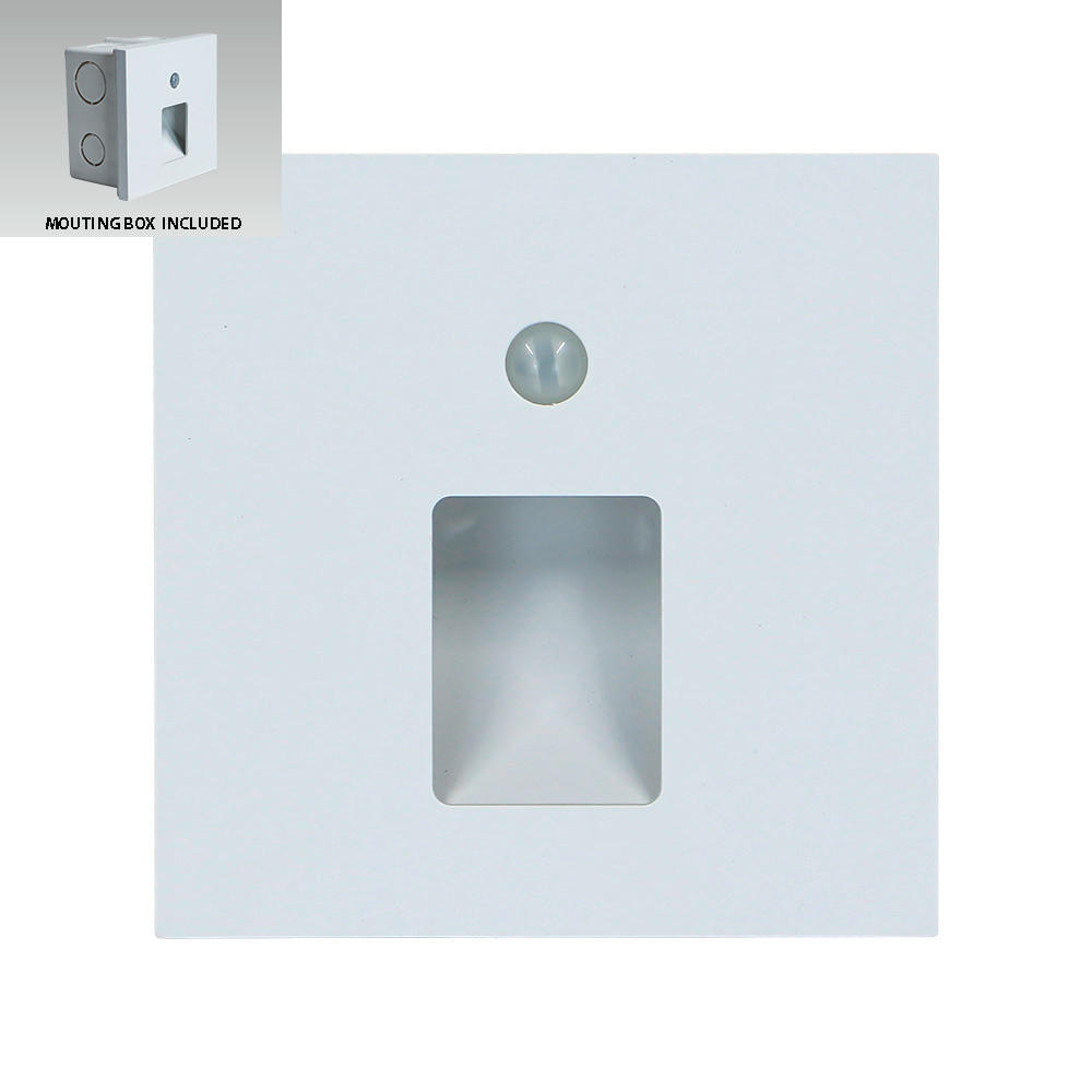 SPOTLÁMPA - fehér, Basics, műanyag (8.7/8.7/7cm)