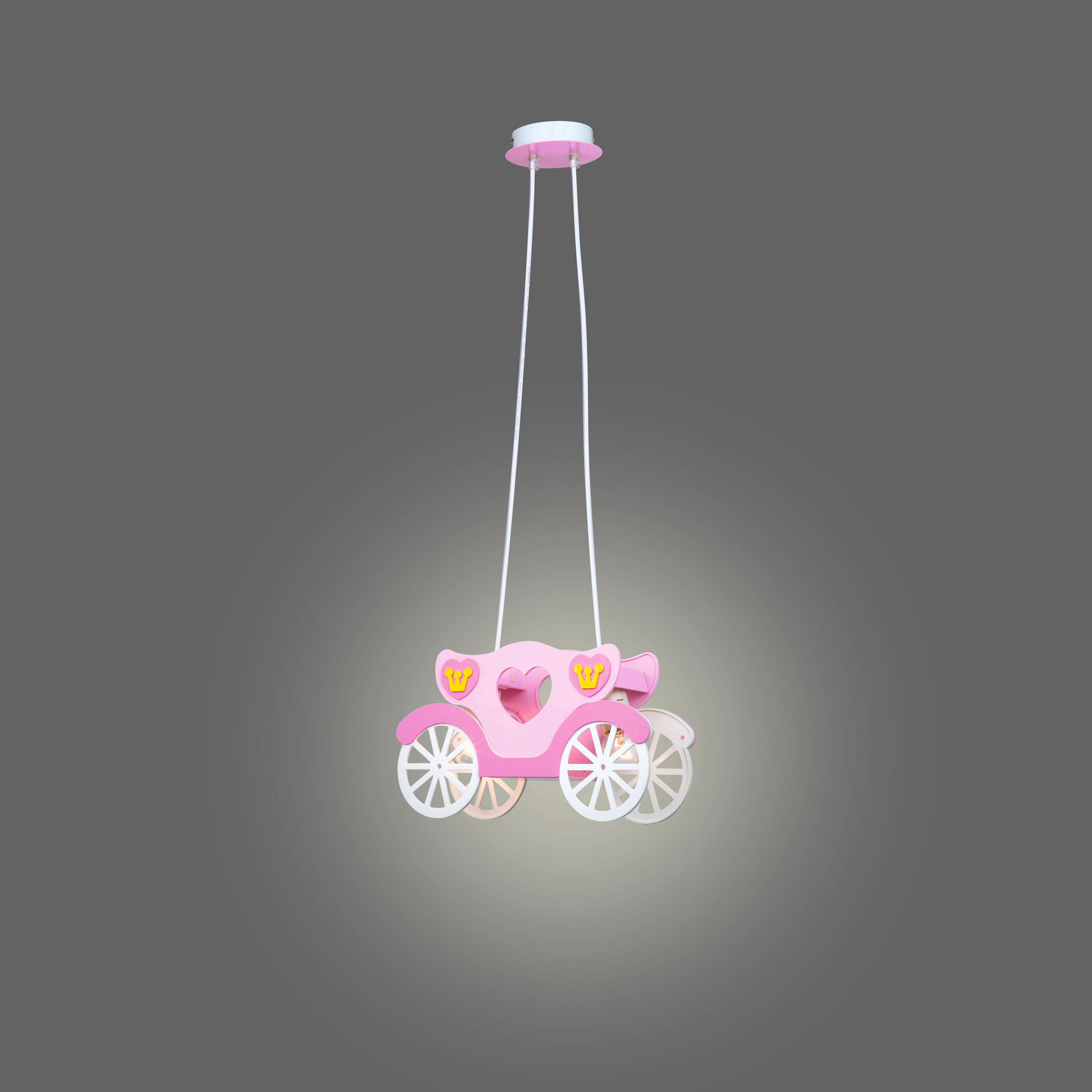 KINDERHÄNGELEUCHTE 33/10,5/81 cm   - Multicolor, KONVENTIONELL, Kunststoff (33/10,5/81cm) - Globo