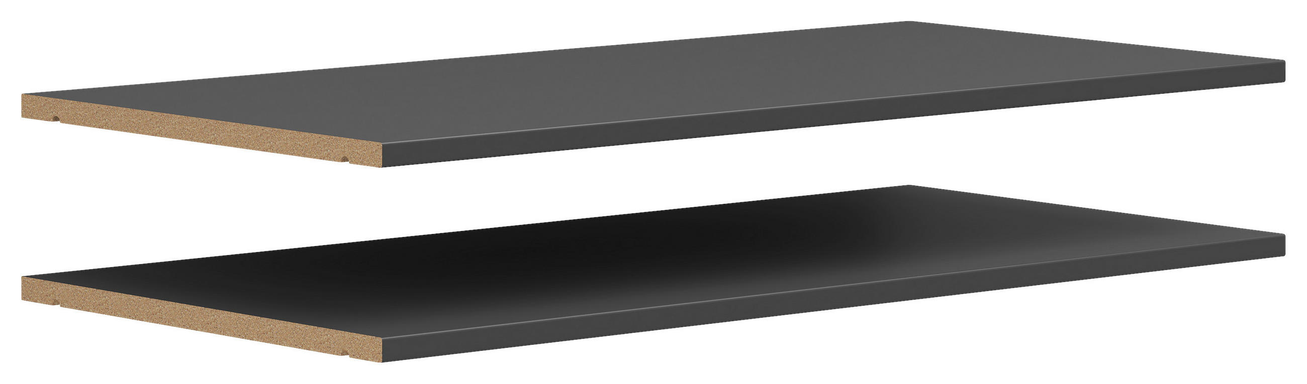 EINLEGEBODEN - Graphitfarben, MODERN, Holzwerkstoff (77/1,5/36cm) - Carryhome