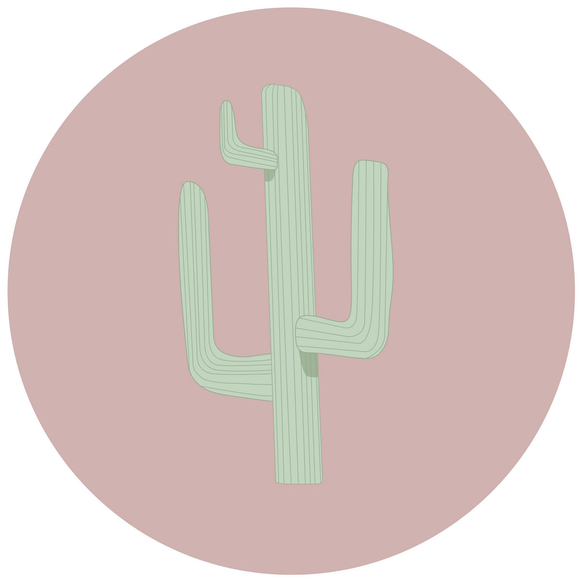 BABYWANDDEKO - Grün, Basics, Metall (60/3cm)