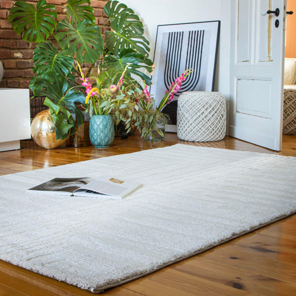HOCHFLORTEPPICH 200/290 cm My Canyon  - Creme, Basics, Textil (200/290cm)