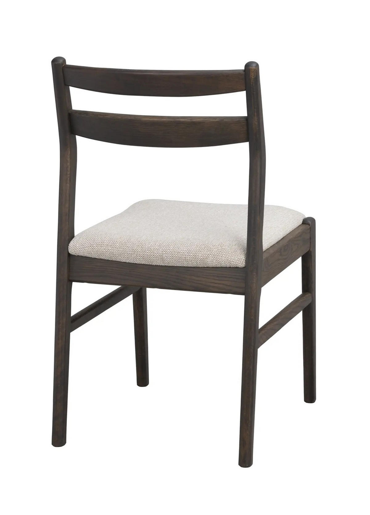 STOL   flatväv  - beige/brun, Klassisk, trä/textil (46/86/54cm) - Rowico