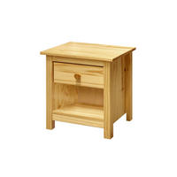 NACHTSCHRANK 46/50/37 cm Kiefer massiv  - Naturfarben, Natur, Holz (46/50/37cm) - Livetastic