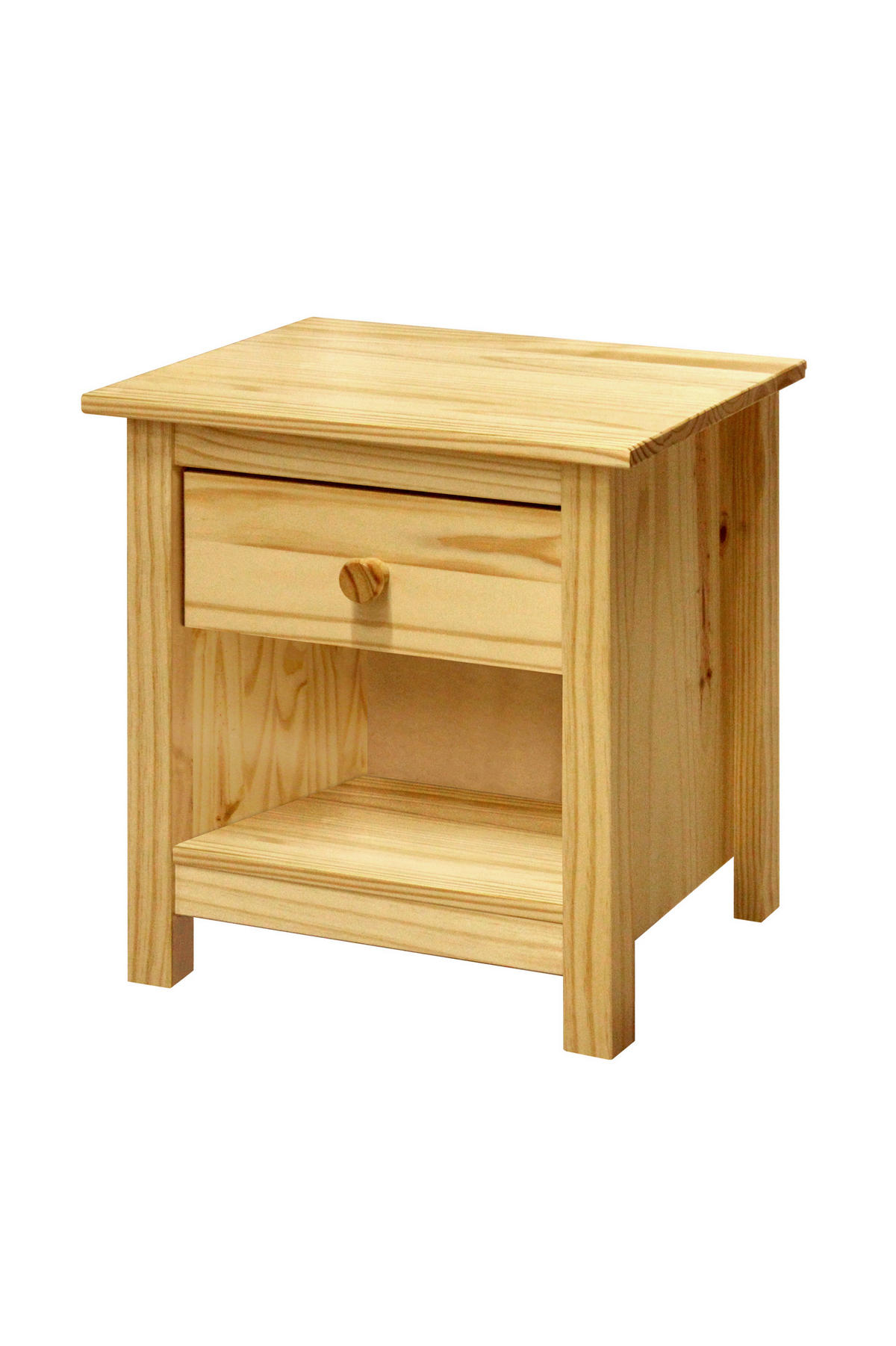 NACHTSCHRANK 46/50/37 cm Kiefer massiv  - Naturfarben, Natur, Holz (46/50/37cm) - Livetastic