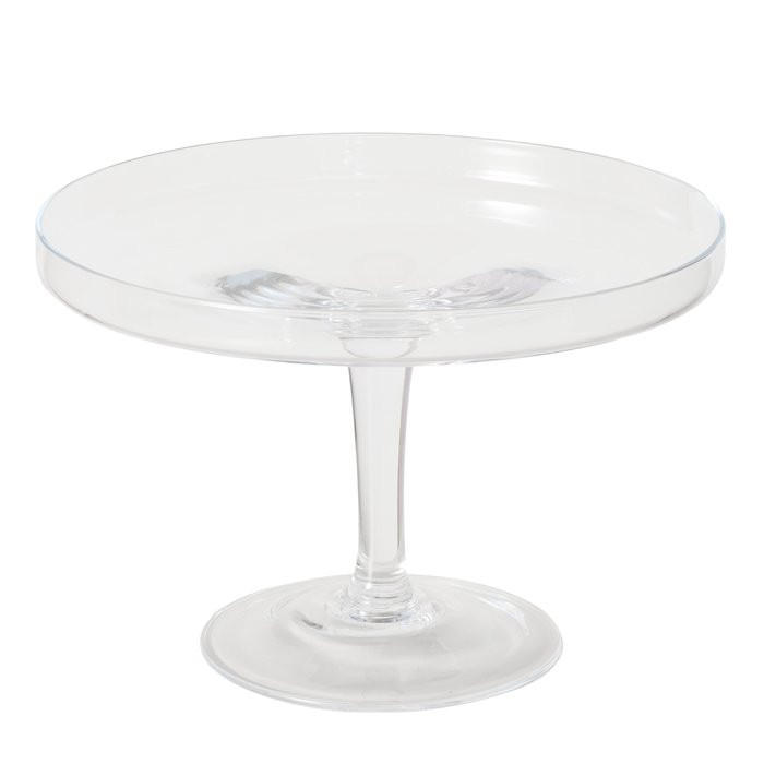 TORTENPLATTE 28/18,5 cm  - Transparent, LIFESTYLE, Glas (28/18,5cm)