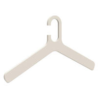 KLEIDERBÜGEL Kunststoff  - Hellgrau, Basics, Kunststoff (43/24/0,8cm)