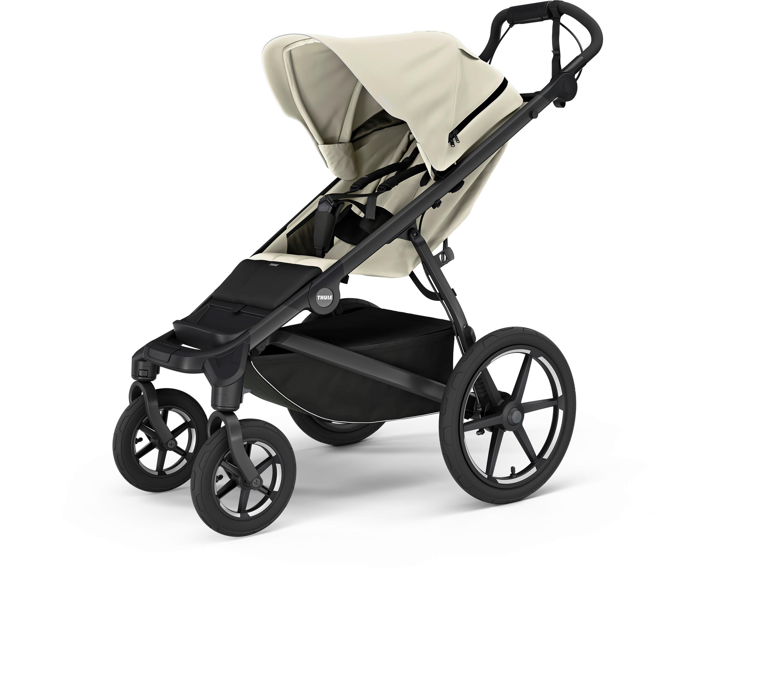 JOGGER Urban Glide 4-Wheel  - Beige/Schwarz, Basics, Textil/Metall (91/35/62cm) - Thule