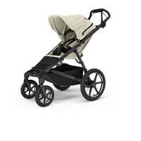 JOGGER Urban Glide 4-Wheel  - Beige/Schwarz, Basics, Textil/Metall (91/35/62cm) - Thule