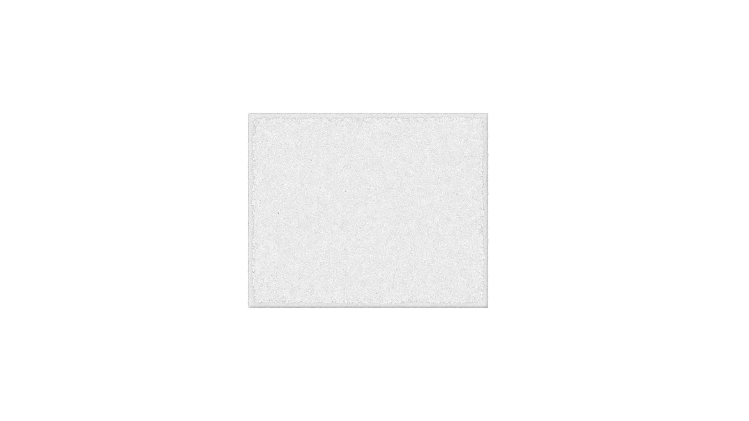 BIDET-VORLEGER Weiß 40/50 cm  - Weiß, Basics, Kunststoff/Textil (40/50cm) - Grund