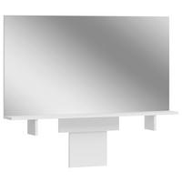 SPIEGEL 110/70/13 cm  - Weiss, Design, Glas/Holzwerkstoff (110/70/13cm) - MID.YOU