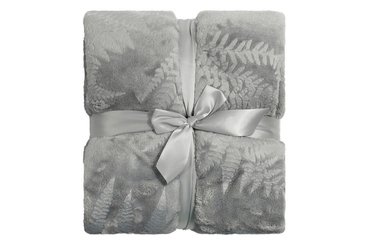 DECKE 130/170 cm  - Grau, Basics, Textil (130/170cm) - Novel