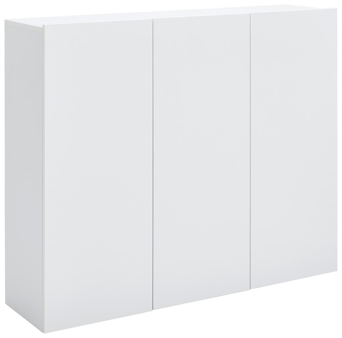 VISEČA OMARA ZA ČEVLJE bela - bela, Design, leseni material (120/100/34cm) - Hom`in