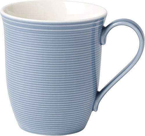 KAFFEEBECHER Color Loop - Hellblau, KONVENTIONELL, Keramik (350ml) - like.Villeroy & Boch
