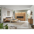 BETTANLAGE 200/200 cm  in Schwarz, Wildeiche  - Wildeiche/Schwarz, Design, Holz/Textil (200/200cm) - Valnatura