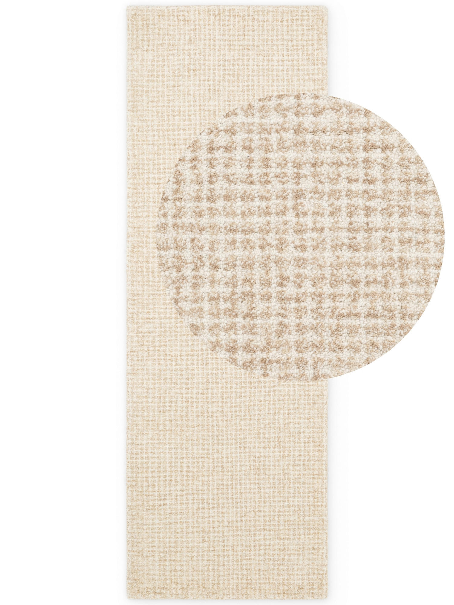 LÄUFER 80/250 cm Eloise Hellbraun  - Hellbraun, Basics, Textil (80/250cm) - Hanse Home