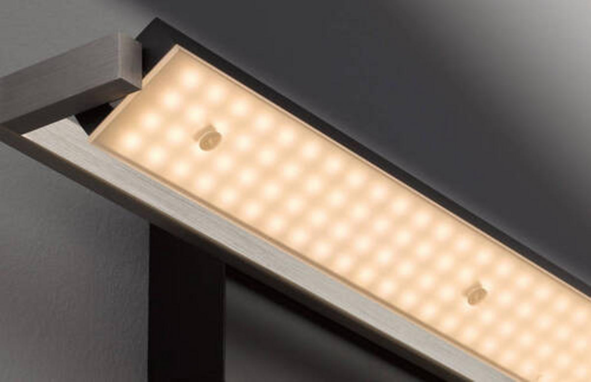 LED-WANDLEUCHTE - Weiss/Schwarz, Design, Kunststoff/Metall (10/40/11cm) - Fischer & Honsel