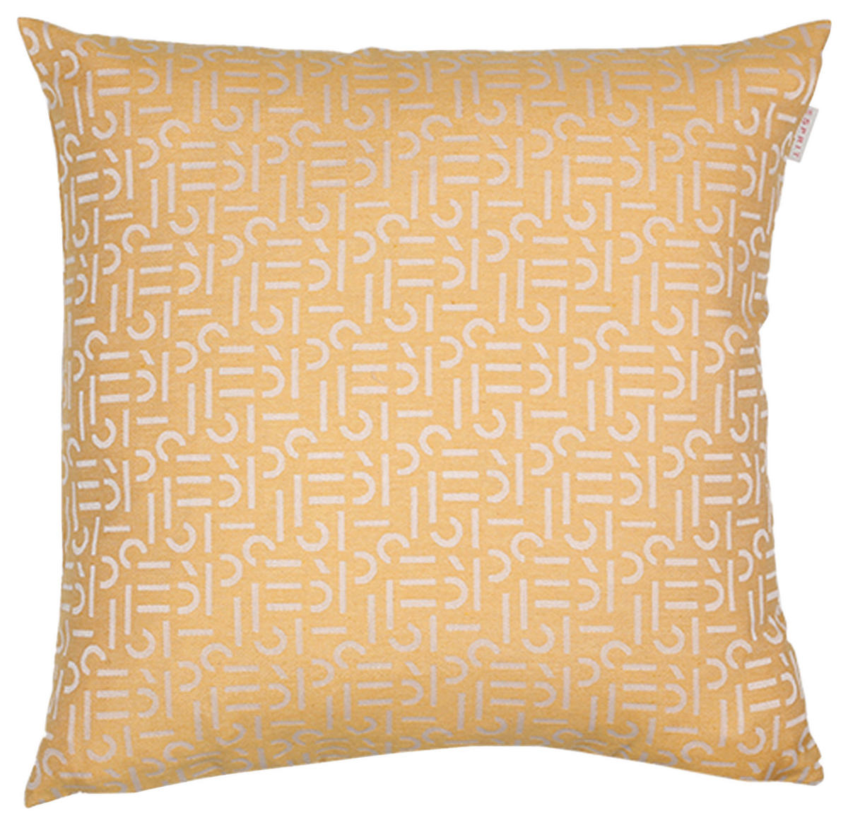 KISSENHÜLLE E-SCATTER Scatter 45/45 cm  - Gelb/Hellgelb, Konventionell, Textil (45/45cm) - Esprit