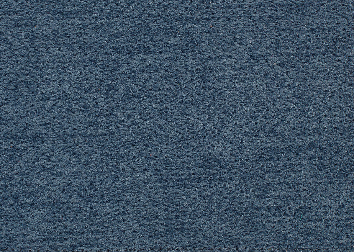 BIGSOFA in Flachgewebe Blau  - Blau, Basics, Textil/Metall (266/70/102cm) - Sit & More