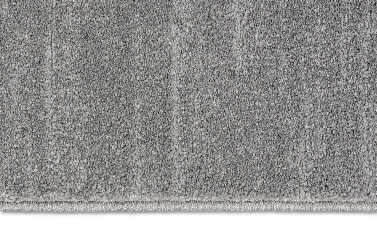 WEBTEPPICH 160/230 cm Balance Hellgrau  - Hellgrau, KONVENTIONELL, Textil (160/230cm) - Schöner Wohnen