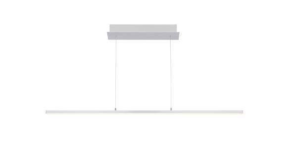 LED-HÄNGELEUCHTE 115/13/200 cm  - Alufarben, Basics, Kunststoff/Metall (115/13/200cm) - Novel