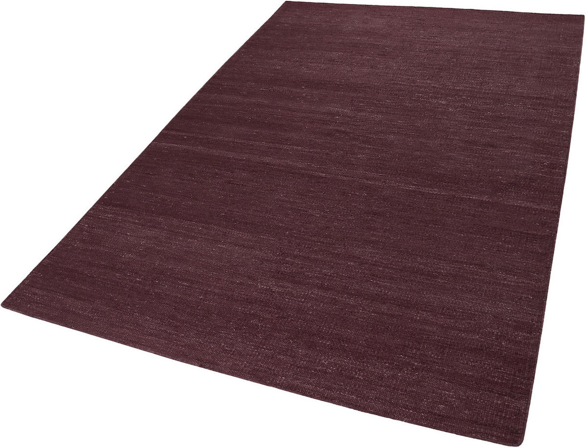 Handwebteppich Bordeaux 160/230 cm Rainbow Kelim Bordeaux  - Bordeaux, Basics, Textil (160/230cm) - Esprit