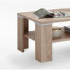 COUCHTISCH rechteckig Eichefarben 100/60/46 cm  - Eichefarben, KONVENTIONELL (100/60/46cm) - MID.YOU
