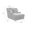 XXL-SESSEL - Dunkelgrün/Dunkelbraun, MODERN, Holzwerkstoff/Textil (109/104/145cm) - Sit & More
