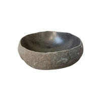 DEKOSCHALE - Dunkelgrau, Design, Stein (30/27/12cm) - Ambia Home