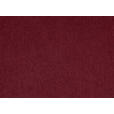 HOCKER Flachgewebe Bordeaux  - Bordeaux/Silberfarben, Design, Textil/Metall (137/43/74cm) - Cantus