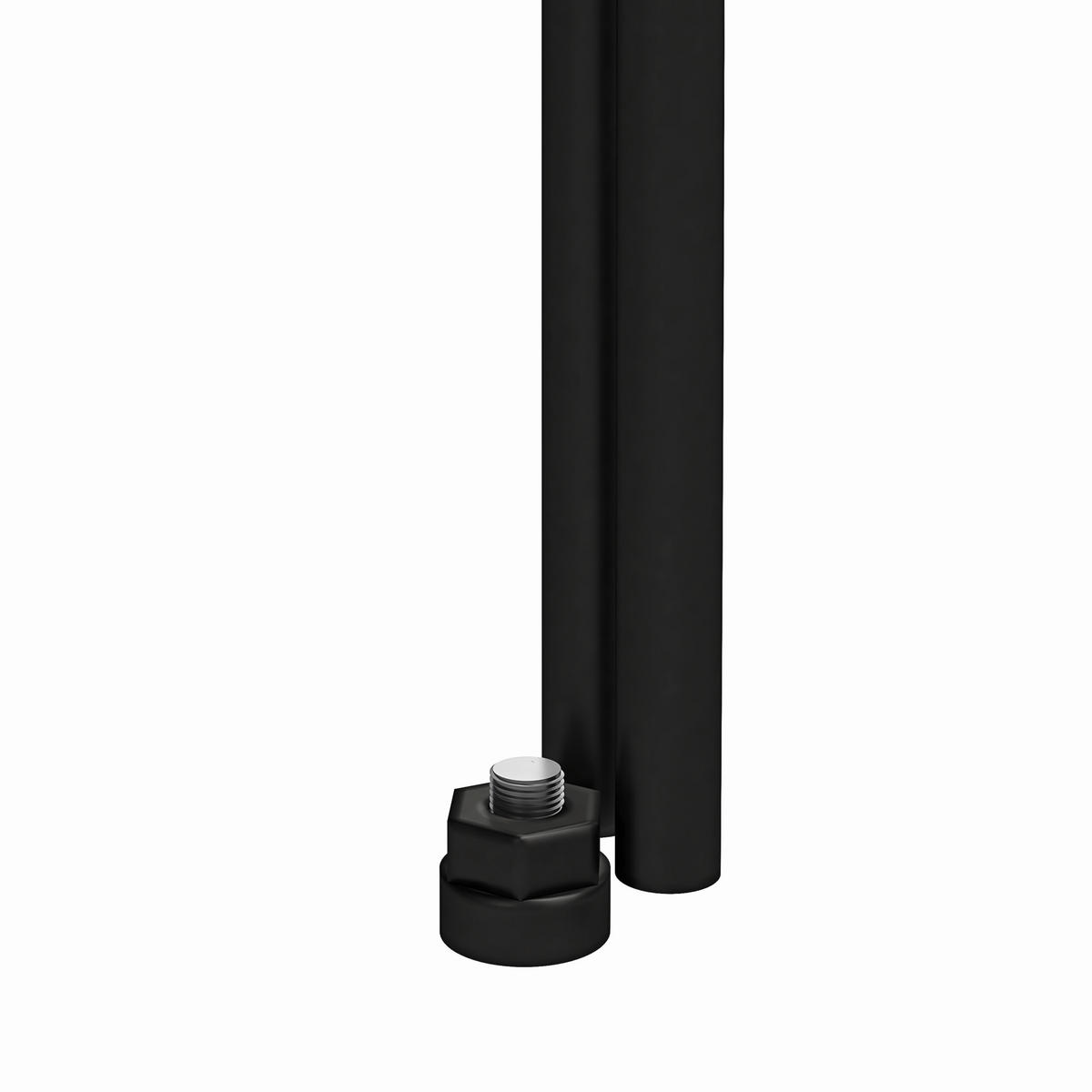 LOWBOARD Wainwright   in 138/49/39 cm  - Schwarz, Design, Glas/Holzwerkstoff (138/49/39cm) - MID.YOU