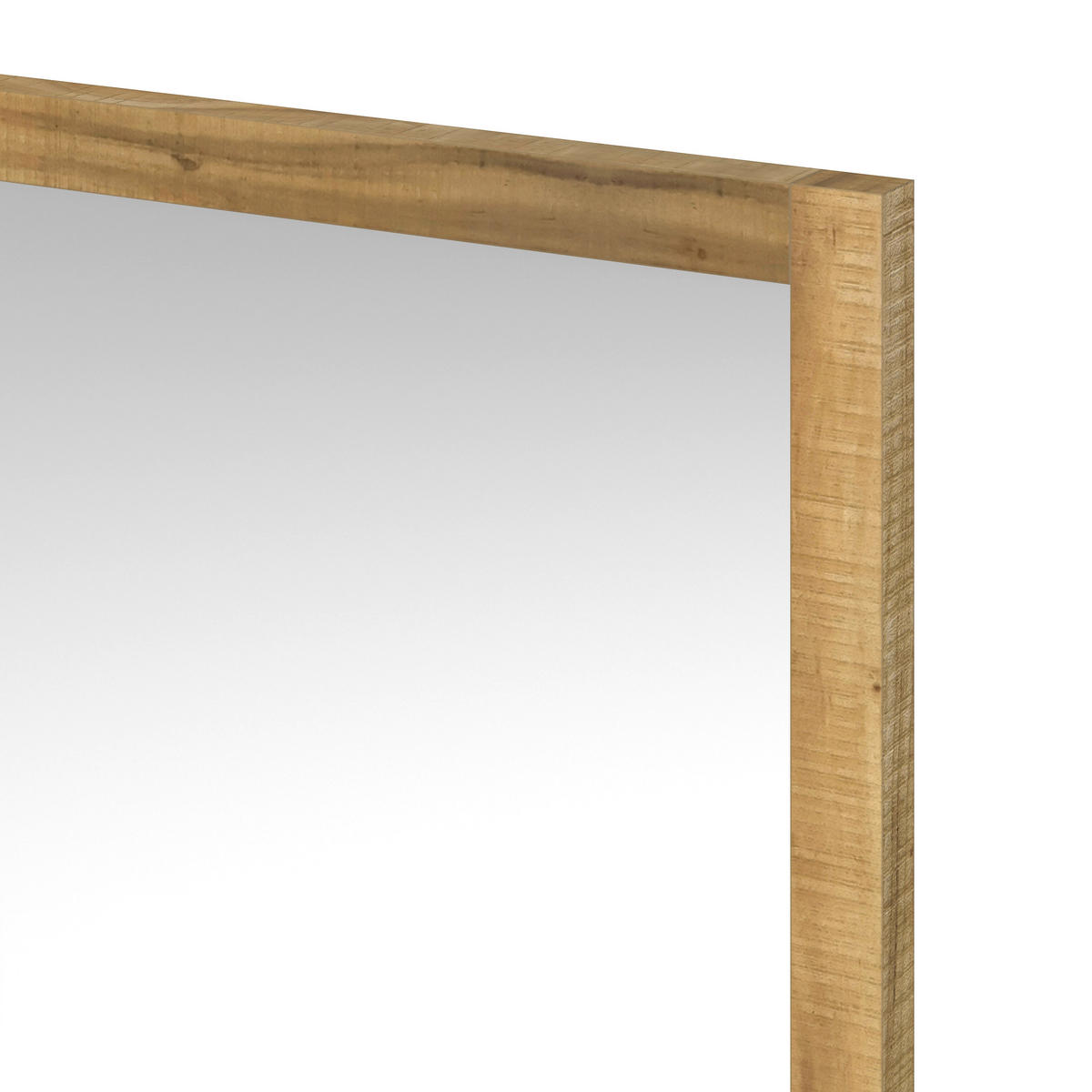 BADEZIMMERSPIEGEL 116/80/16 cm  - Naturfarben, Natur, Glas/Holz (116/80/16cm) - Livetastic