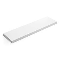 WANDBOARD Vasagle Holzwerkstoff Weiß  - Weiß, Trend, Holzwerkstoff (80/3.8/20cm) - Boxxx