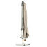 AMPELSCHIRM 260 x 260 cm Taupe - Taupe/Graphitfarben, Design, Textil/Metall (260/260cm) - GLATZ
