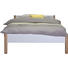 BETT 90/200 cm - Birkefarben/Weiß, Design, Holz (90/200cm) - Paidi