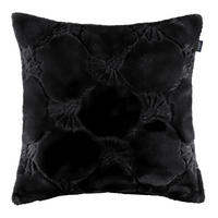 KISSENBEZUG J! Cozy Cornflower schwarz 50/50 cm  - Schwarz, Design, Textil (50/50cm) - Joop!