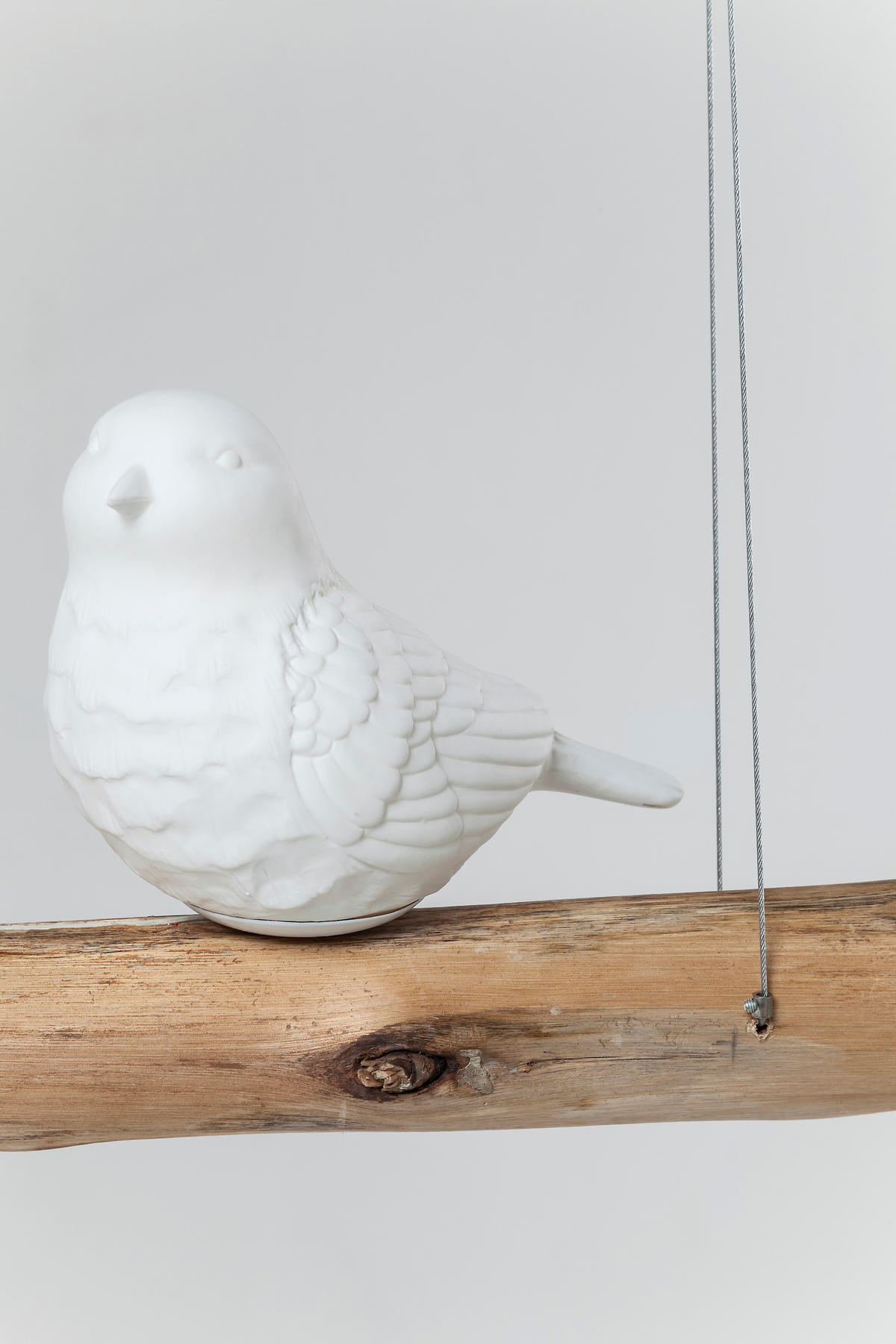 HÄNGELEUCHTE 120/120/15 cm   - Naturfarben/Weiß, LIFESTYLE, Holz/Keramik (120/120/15cm) - Kare-Design