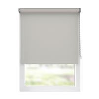 VERDUNKELUNGSROLLO  - Hellgrau, Basics, Textil (180/190cm)