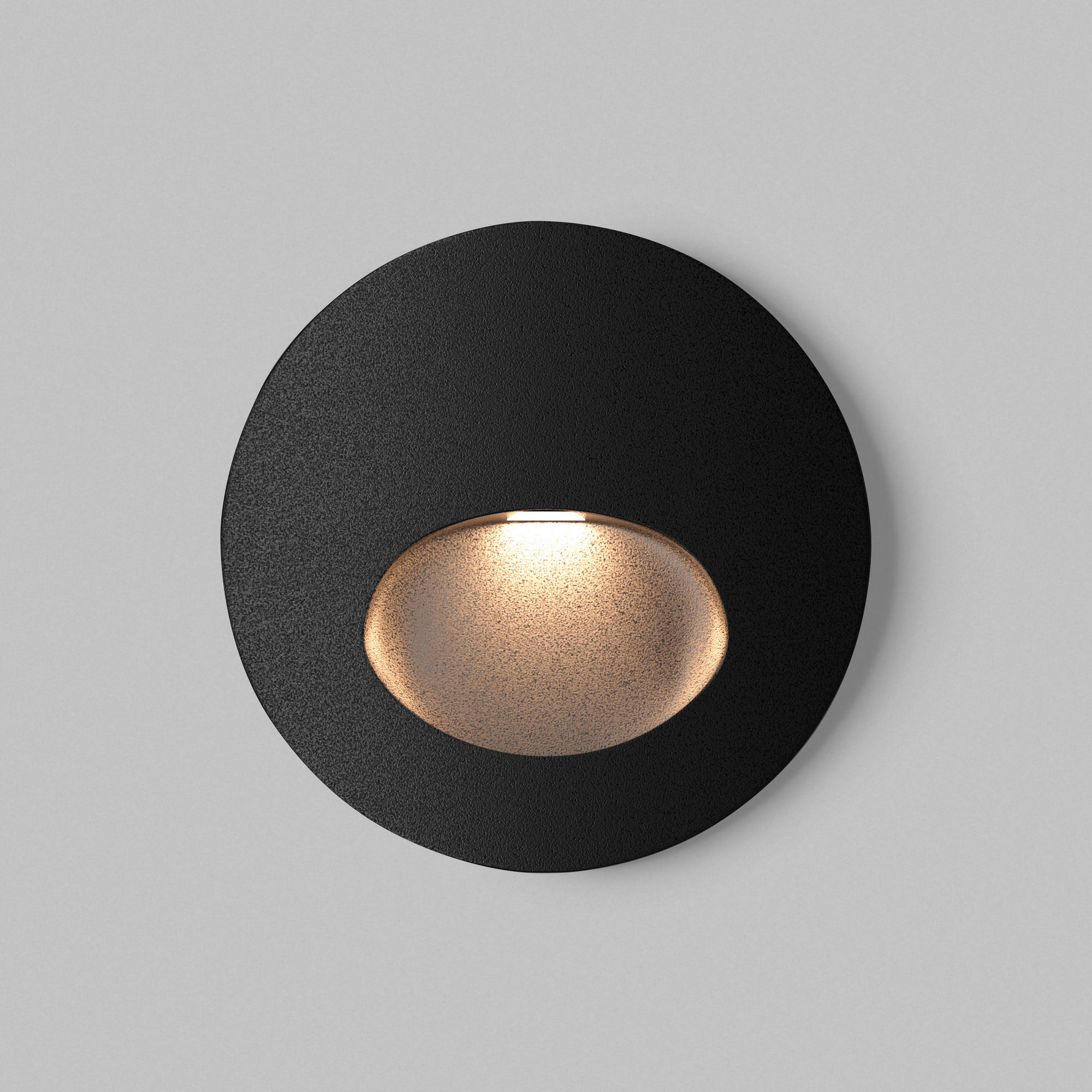 AUSSENWANDLEUCHTE - Schwarz, Trend, Metall (7/6,5cm) - MAYTONI