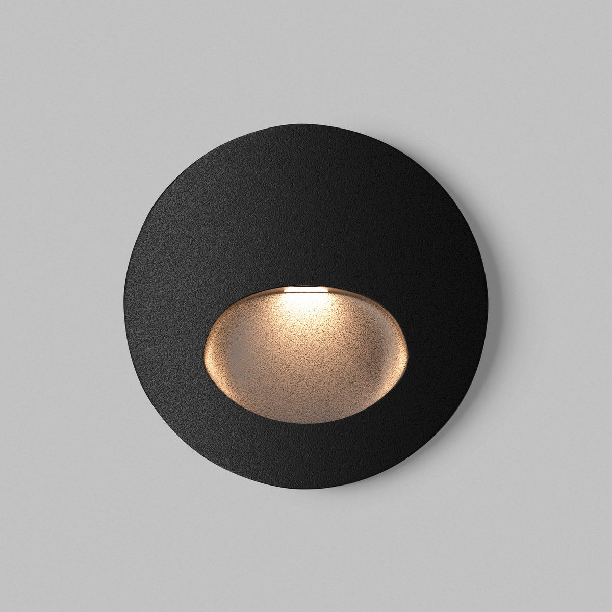 VÄGGLAMPA FÖR UTOMHUS - svart, Trend, metall (7/6,5cm) - MAYTONI