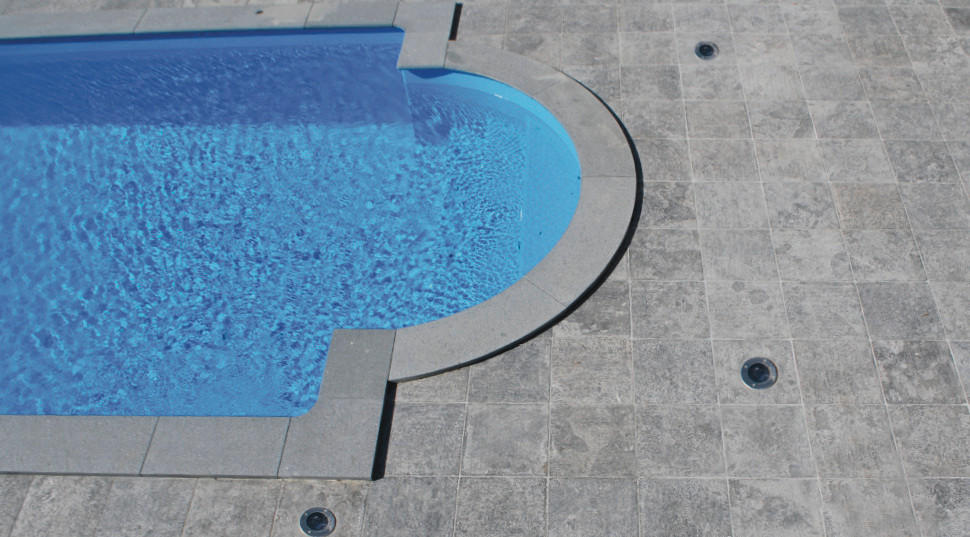 POOLUMRANDUNG  - Dunkelgrau, Basics, Naturmaterialien