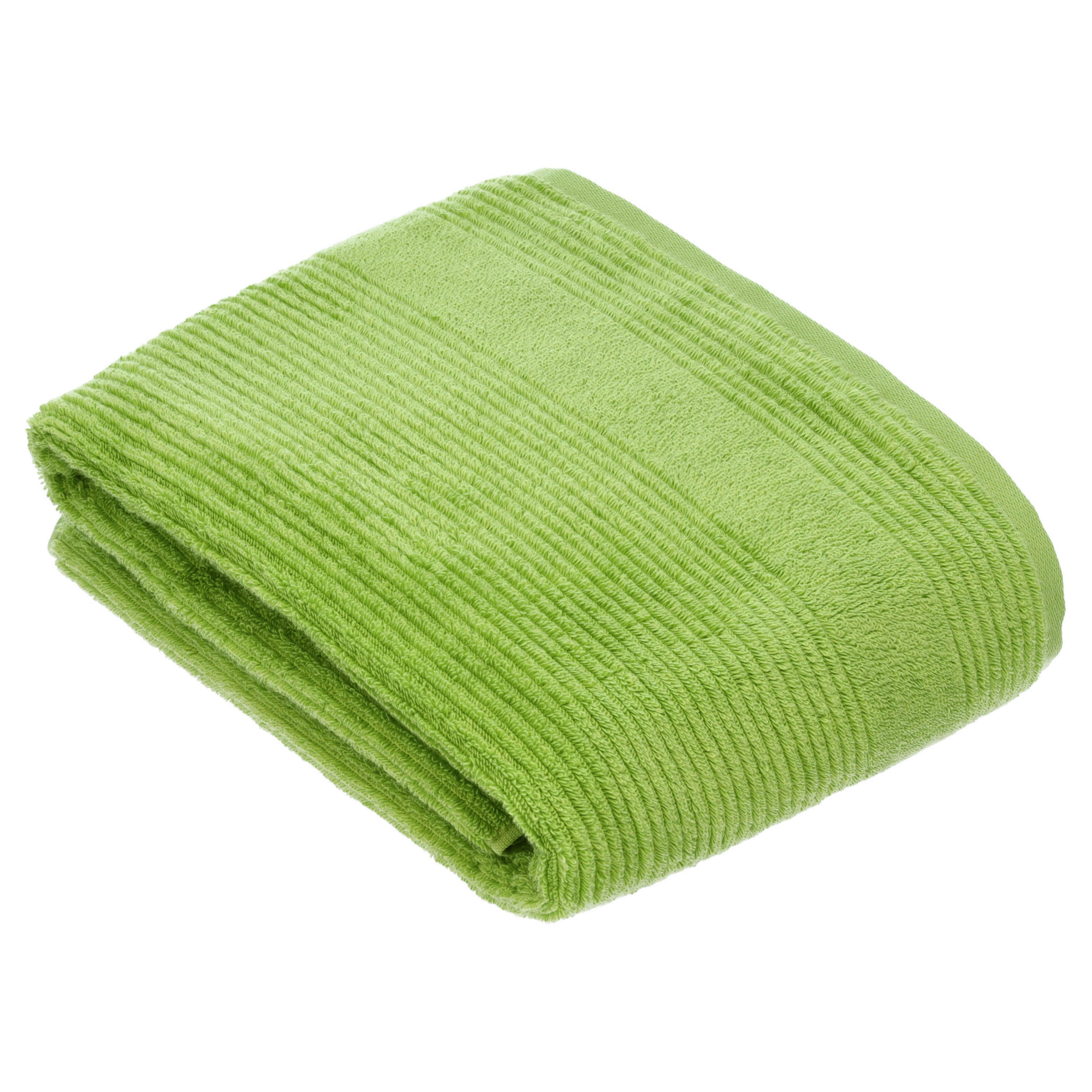 BADETUCH Tomorrow Grün 100/150 cm  - Grün, Basics, Textil (100/150cm) - Vossen