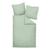 BETTWÄSCHE Giacomo Makosatin 135/200 cm  - Grün, Basics, Textil (135/200cm) - Janine