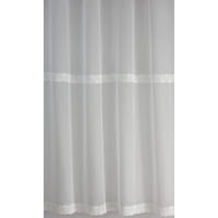 Perdea Tip Plasă  - ecru, Basics, textil (290cm)